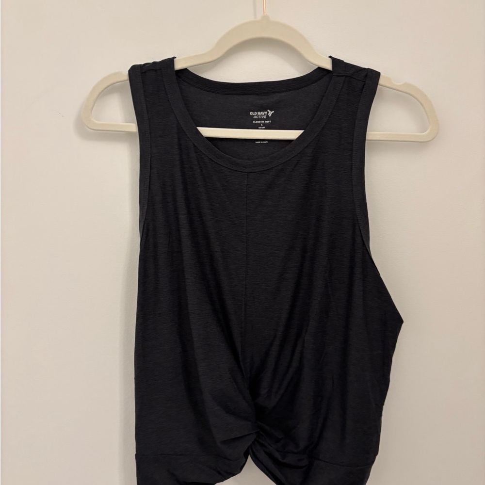 Black Sleeveless Top